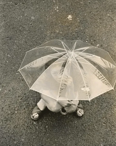 In 1973, Masahisa Fukase photographed his wife, Yōko Wanibe, leaving for work each day from their apartment window in Tokyo.