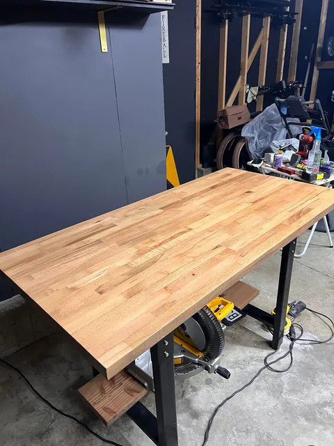 Surprised my husband with a little garage makeover