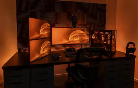 My nephew calls this 'Tony Stark's room'.