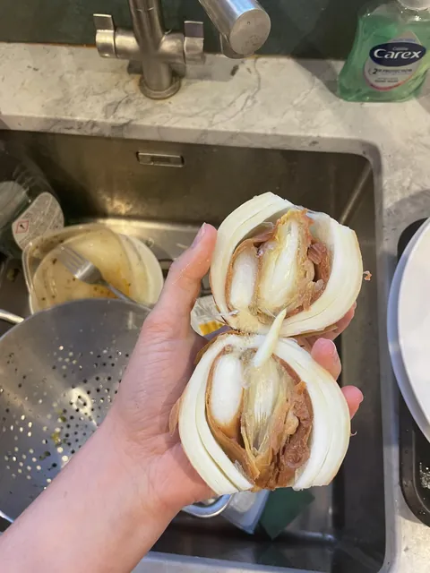 My onion had another onion inside of it