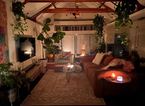 cozy living room vibes