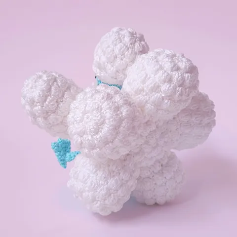 I crocheted Mega Altaria!