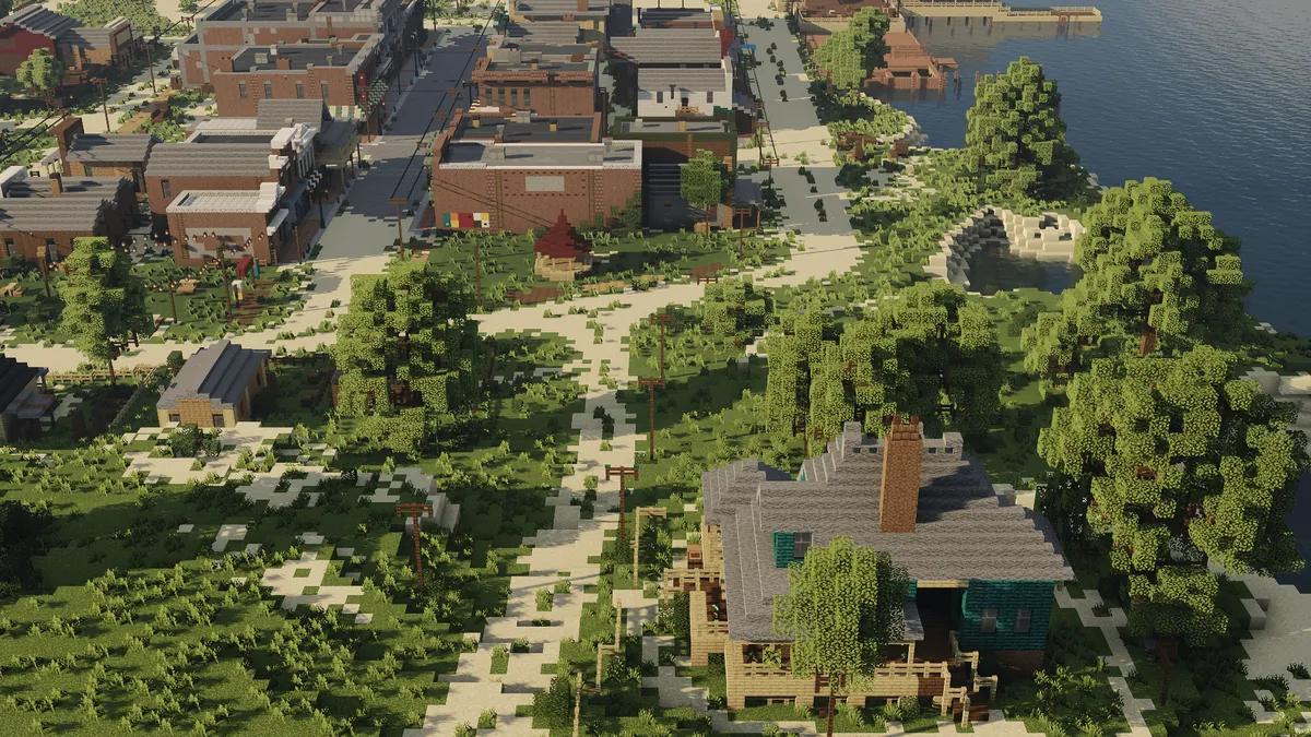 After 2 months of work, i finally built the whole Blackwater town from Red Dead Redemption2!